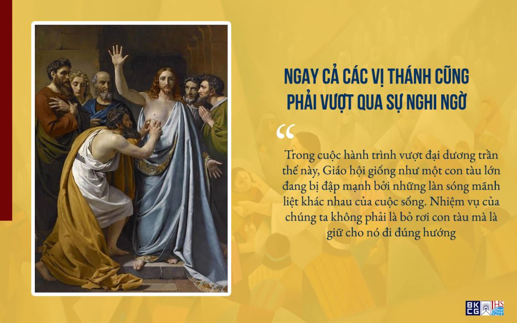 thánh Tôma vượt qua sự nghi ngờ