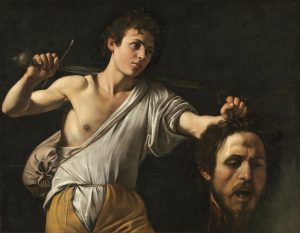 Đavít với đầu Gôliát, tranh Caravaggio