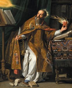 Thánh Augustinô (tranh Philippe de Champaigne)