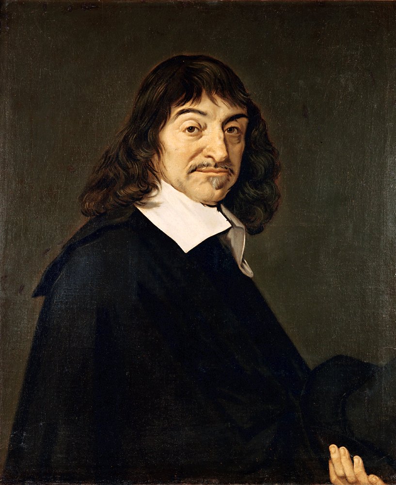 Chân dung René Descartes (tranh Frans Hals, 1649, Bảo tàng Louvre)