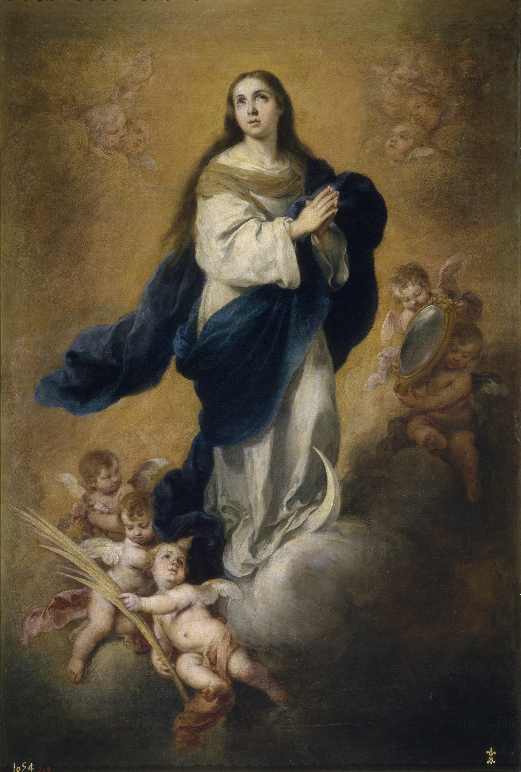 Đức Mẹ Vô Nhiễm Nguyên Tội (tranh Bartolomé Esteban Murillo, 1665)